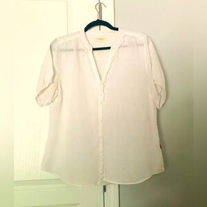 White Linen Shirt